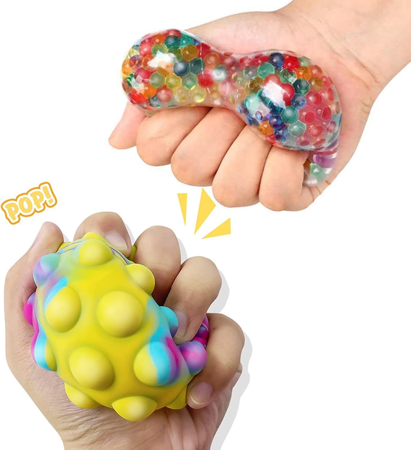 Fidget Toys Set, 80 Pack Sensory Toys Party Favors Kids Autism Autistic Children, Classroom Treasure Box Chest Prizes Pinata Stuffer Gifts Small Mini Bulk Toy Carnival ADHD - Image 9