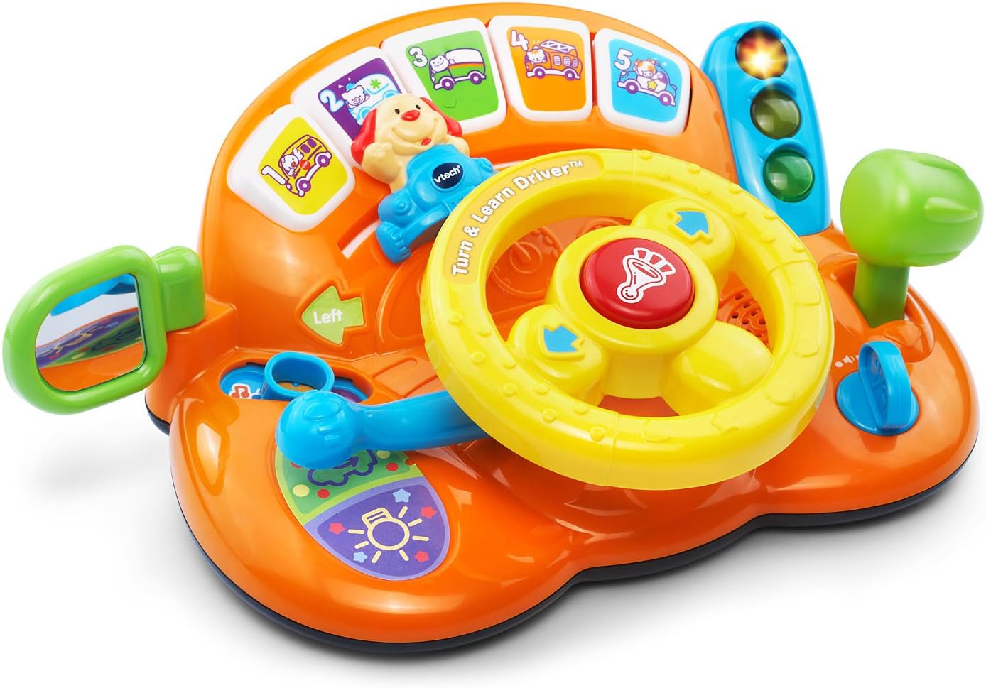 VTech Turn and Learn Driver Amazon Exclusive,Orange